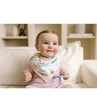 Loulou Lollipop Baby Bandana Mermaids Bib Set-2 Pack