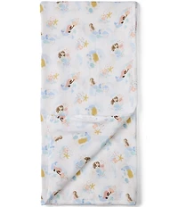 Loulou Lollipop Baby Mermaid Pattern Muslin Swaddle