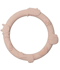 Loulou Lollipop Baby Pastel Wild Teether Ring Set