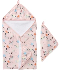 Loulou Lollipop Baby Unicorn Stars Hooded Towel Set