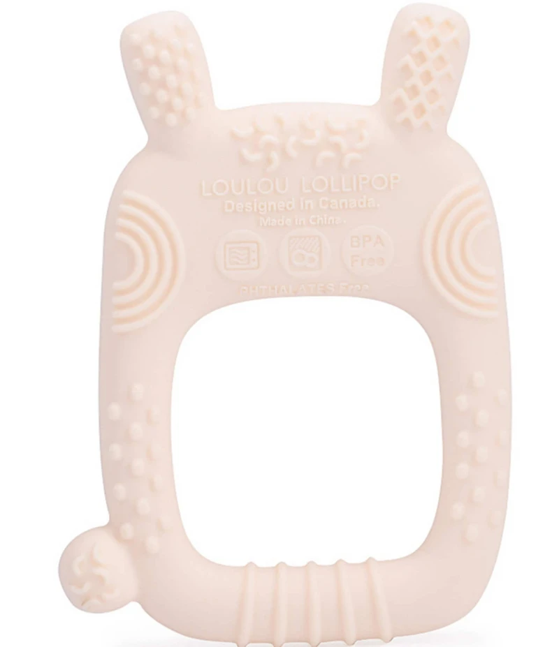 Loulou Lollipop Baby Wild Bunny Teether