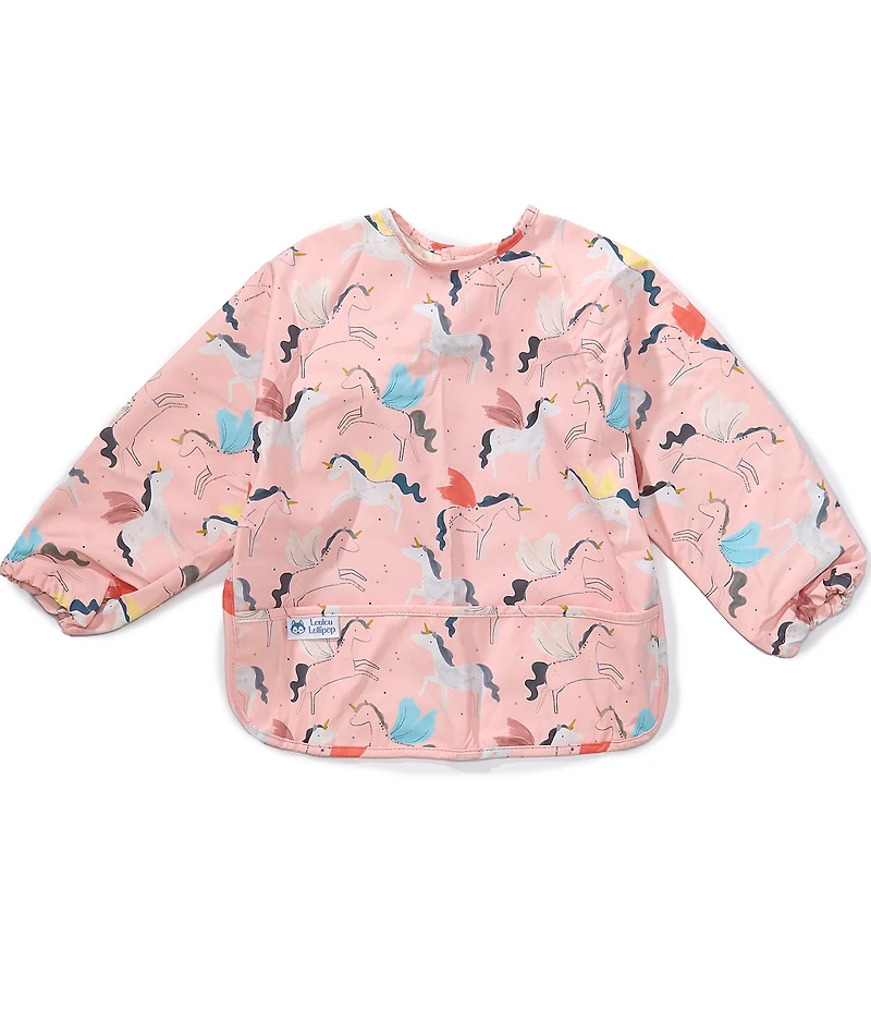 Loulou Lollipop Babys Long Sleeve Unicorn Bib