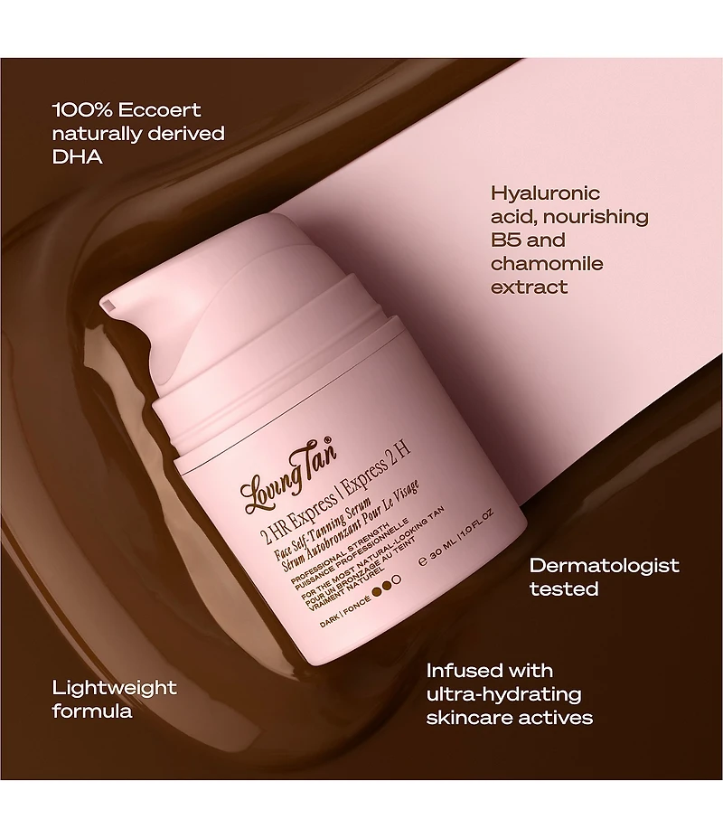 Loving Tan 2 Hour Express Face Self-Tanning Serum