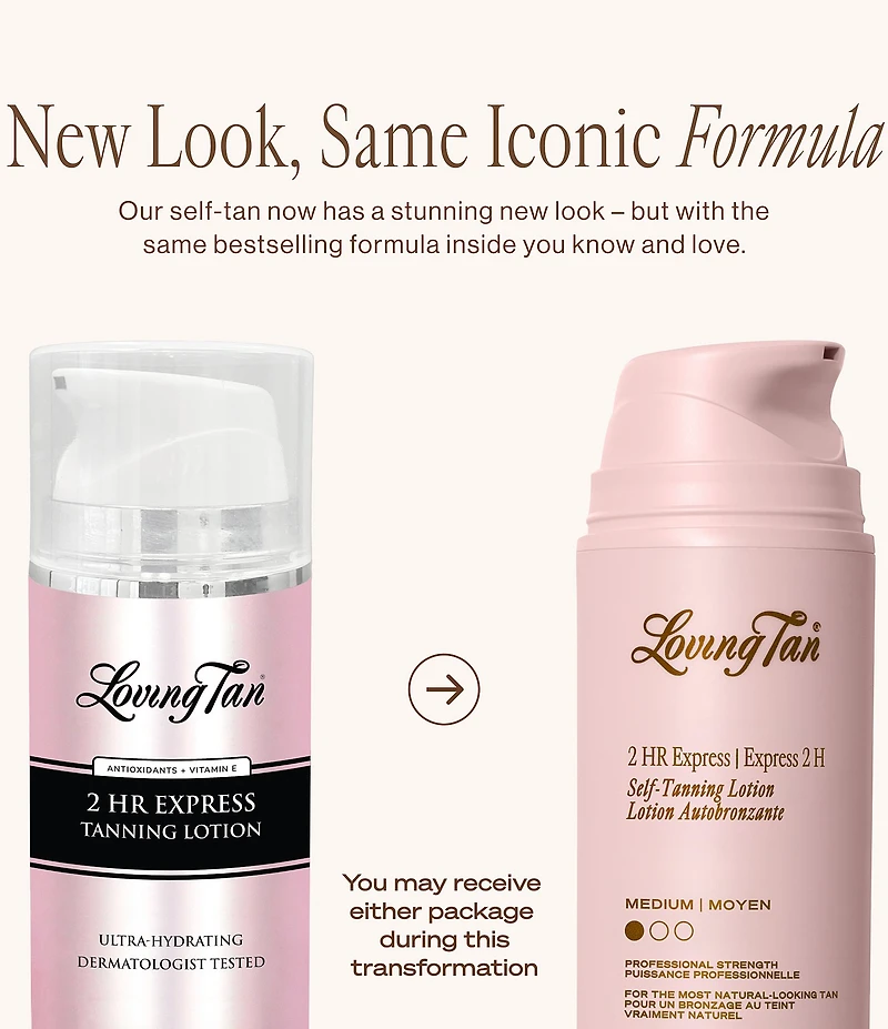 Loving Tan 2 Hour Express Self-Tanning Lotion