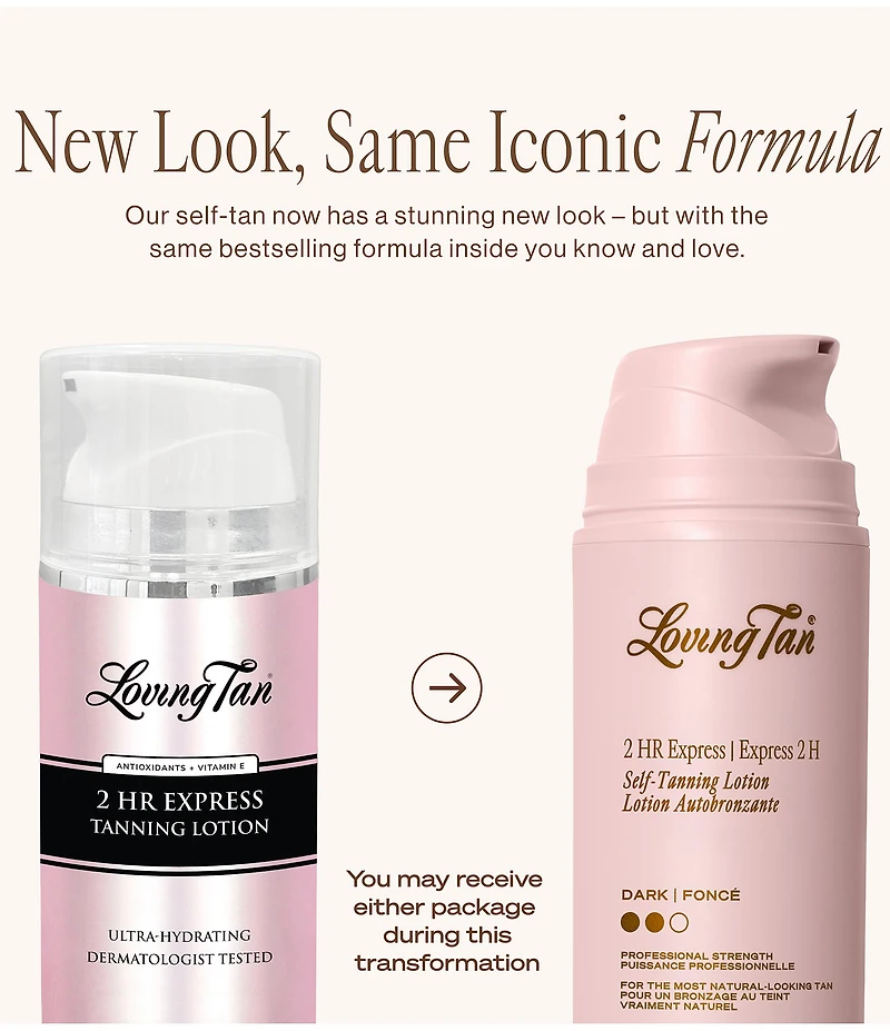 Loving Tan 2 Hour Express Self-Tanning Lotion