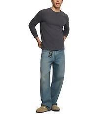 Lucky Brand 281 Clifford Mid Rise Relaxed-Fit Baggy Jeans