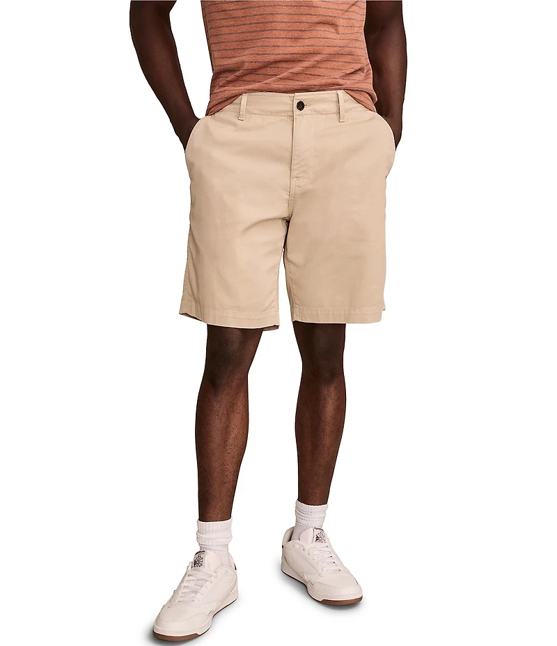 Lucky Brand 9#double; Stretch Twill Shorts