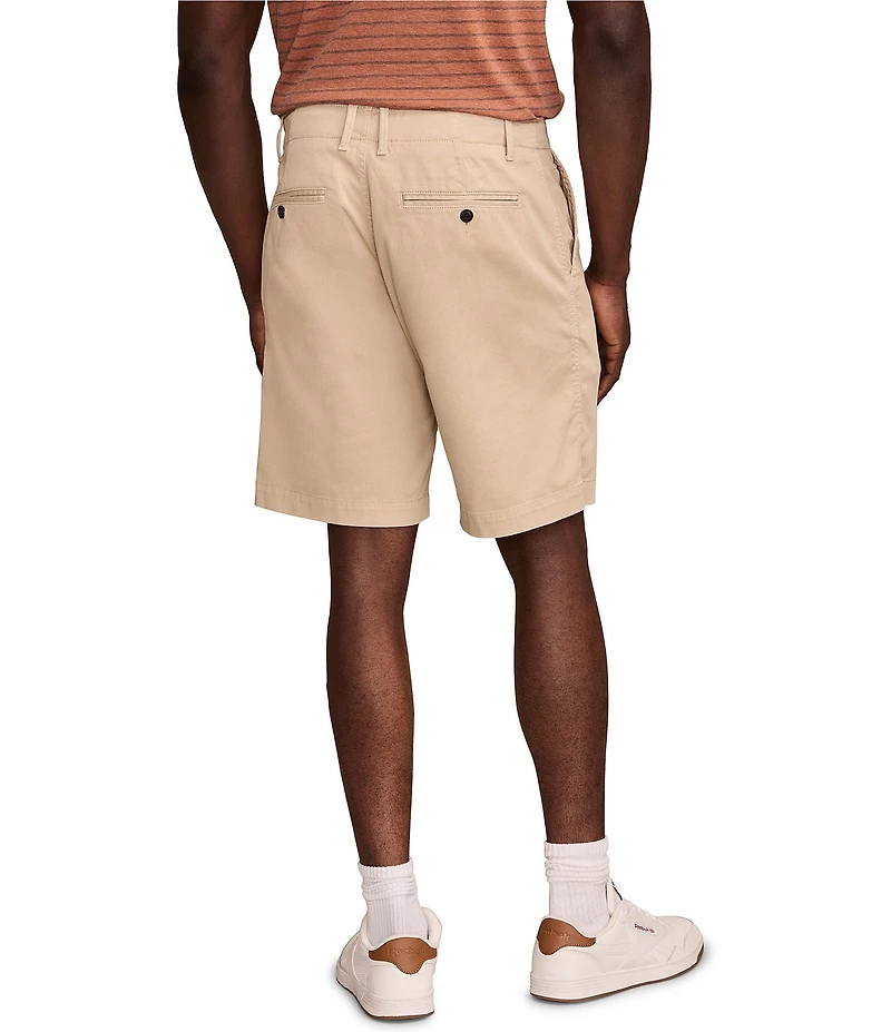 Lucky Brand 9#double; Stretch Twill Shorts