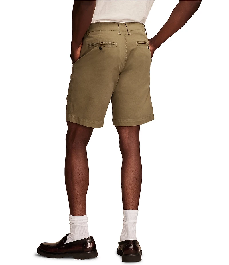 Lucky Brand 9#double; Stretch Twill Shorts