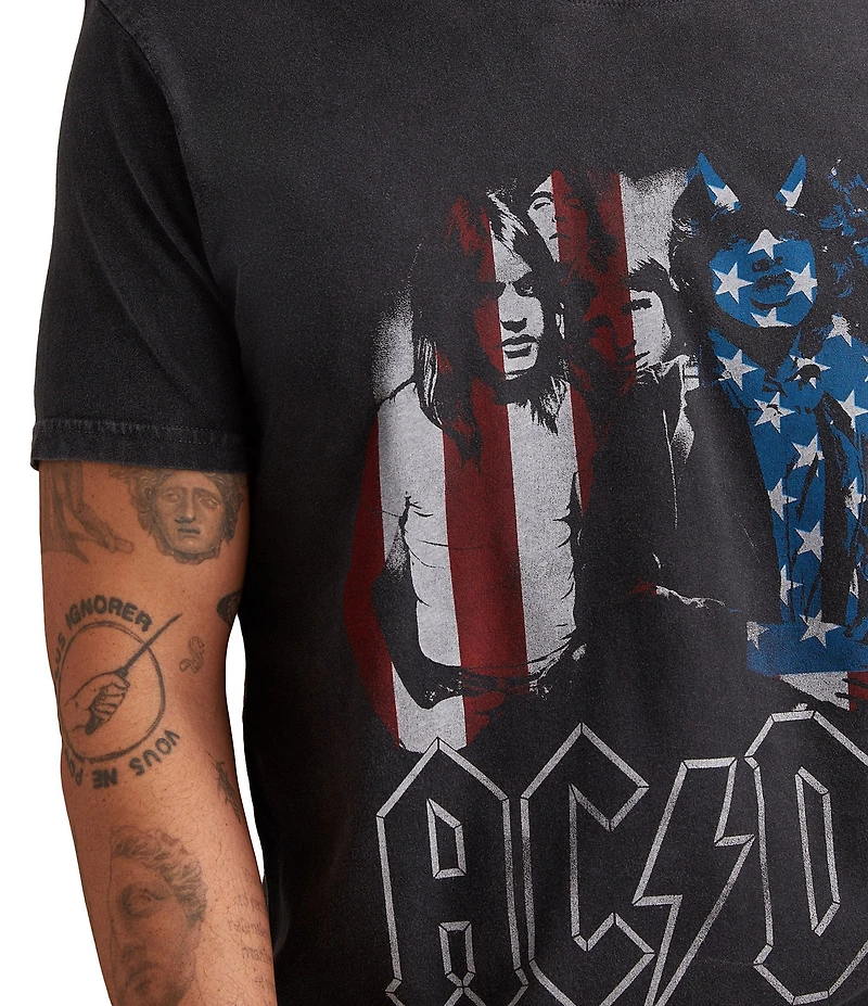 Lucky Brand ACDC Americana Short Sleeve T-Shirt