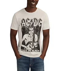 Lucky Brand ACDC Back In Black Short Sleeve T-Shirt
