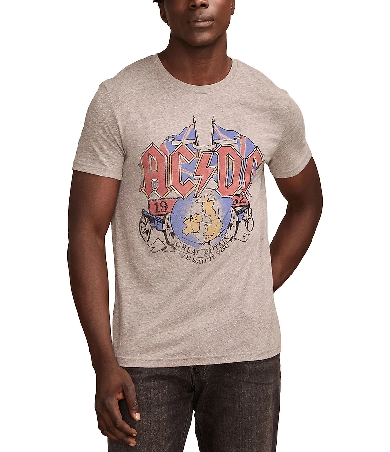 Lucky Brand ACDC On Tour Short Sleeve T-Shirt