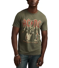 Lucky Brand ACDC Tour Short Sleeve T-Shirt