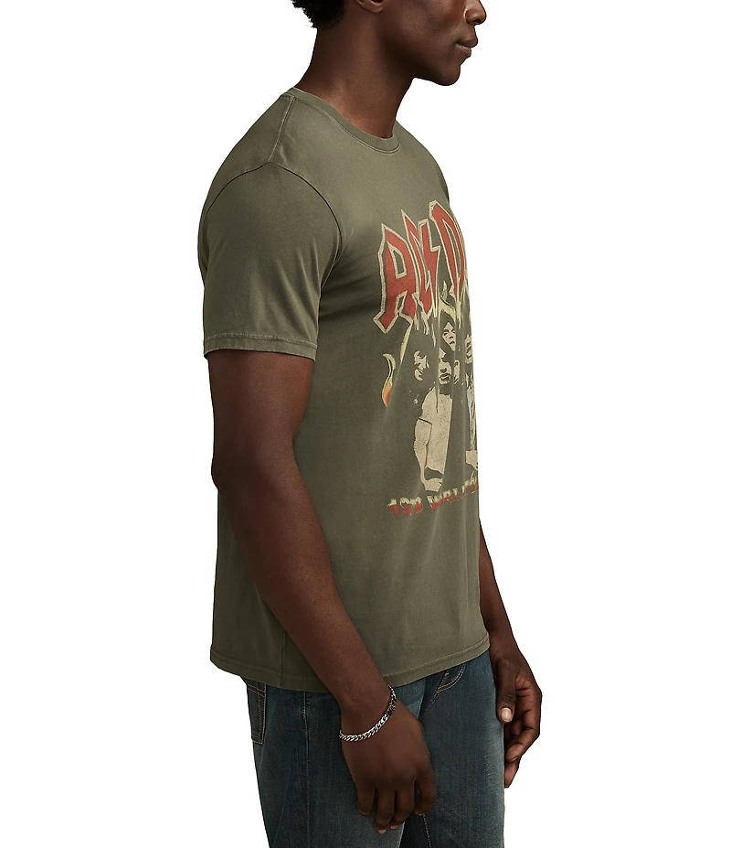 Lucky Brand ACDC Tour Short Sleeve T-Shirt