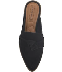 Lucky Brand Adenia Suede Knot Detail Mules