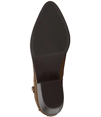 Lucky Brand Ailein Suede Ankle Booties