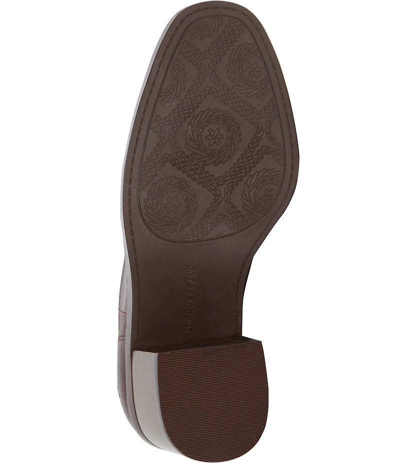 Lucky Brand Alivia Leather Booties