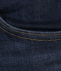 Lucky Brand Ava Straight Leg Mid Rise 5-Pocket Jeans