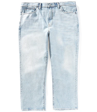 Lucky Brand Big & Tall Athletic Fit Straight Monaco Wash Stretch Denim Jeans