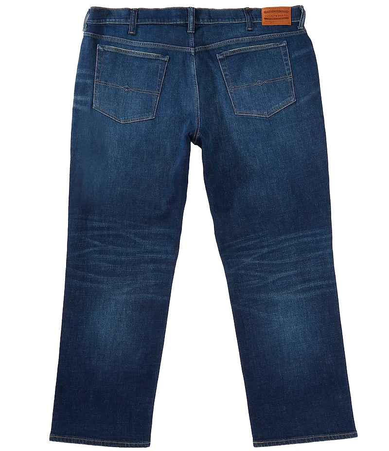 Lucky Brand Big & Tall Athletic Fit Straight Seth Wash Stretch Denim Jeans