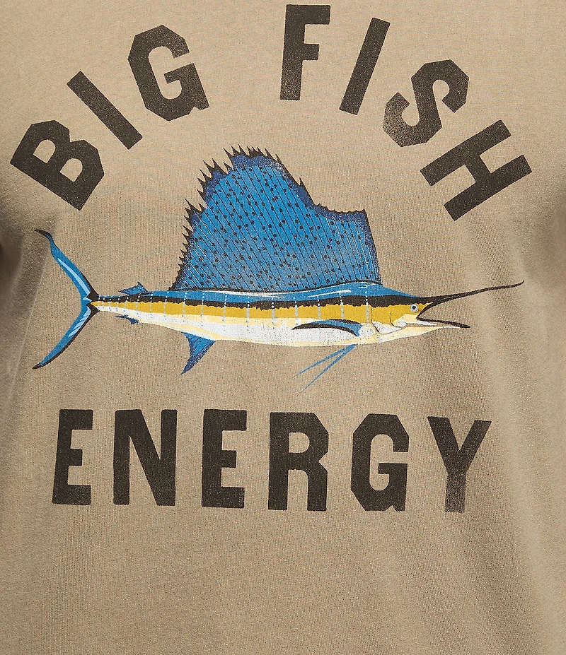 Lucky Brand Big Fish Energy Short Sleeve T-Shirt