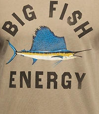 Lucky Brand Big Fish Energy Short Sleeve T-Shirt
