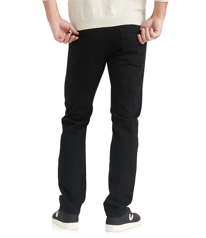 Lucky Brand Black Rinse 410 Athletic Straight Fit Jeans
