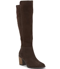 Lucky Brand Bonnay Suede Tall Boots