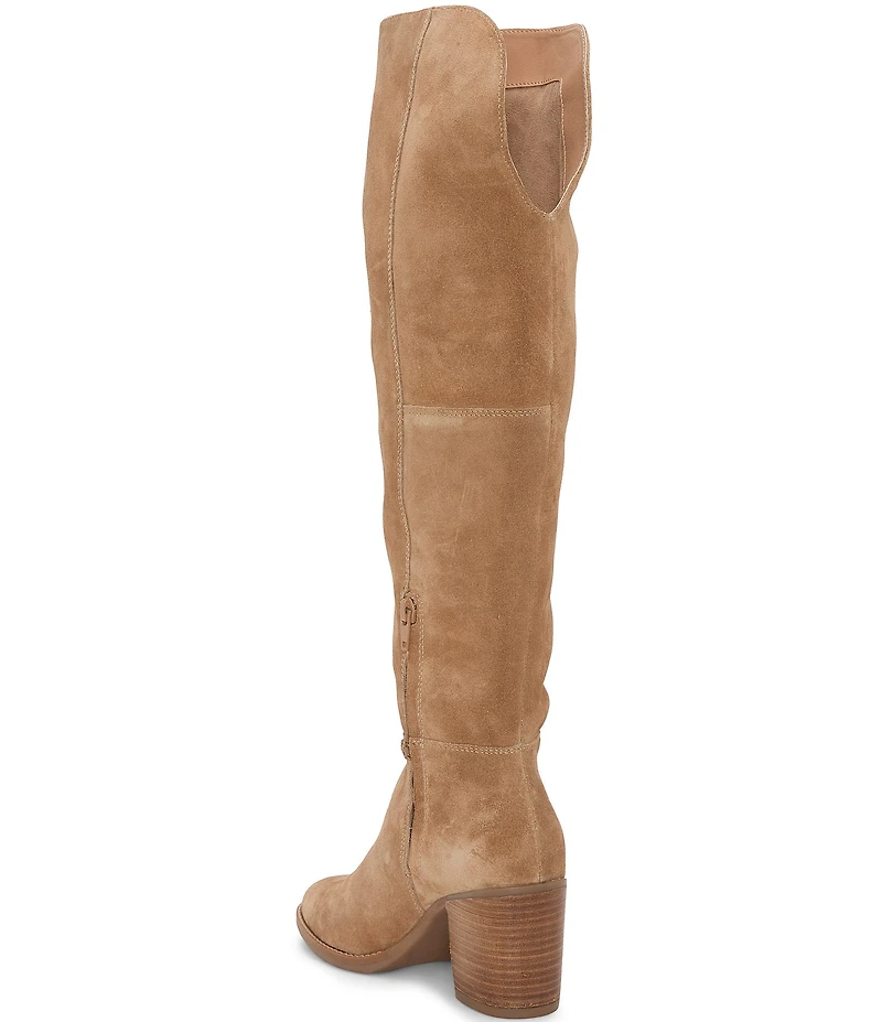 Lucky Brand Borah Suede Over the Knee Boots
