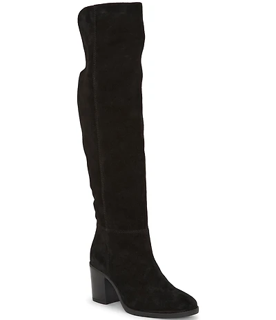 Lucky Brand Borah Suede Over the Knee Boots