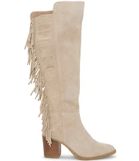 Lucky Brand Boswell Fringe Tall Boots