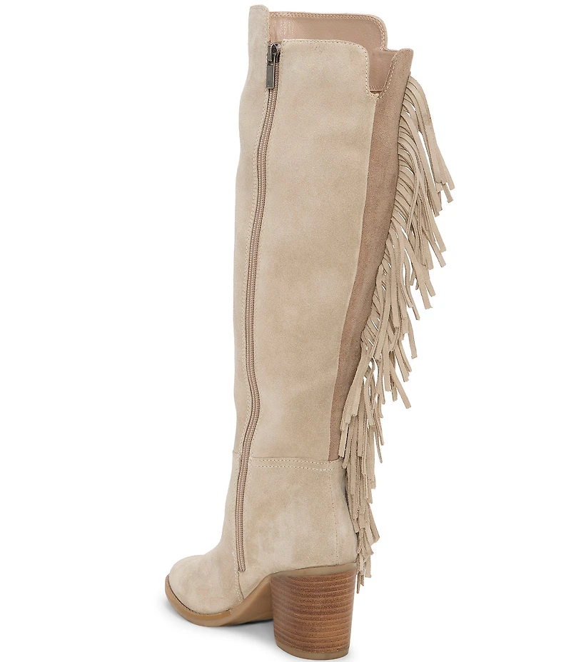 Lucky Brand Boswell Fringe Tall Boots