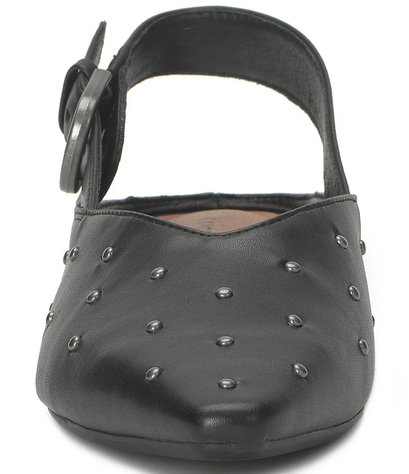 Lucky Brand Brigeet Studded Slingback Mule Pumps