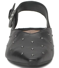 Lucky Brand Brigeet Studded Slingback Mule Pumps