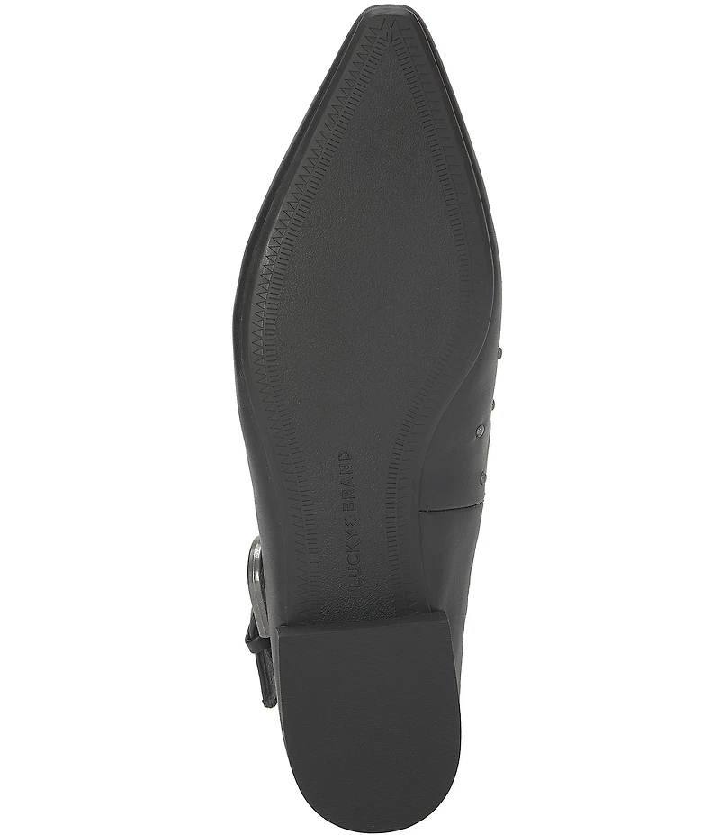 Lucky Brand Brigeet Studded Slingback Mule Pumps