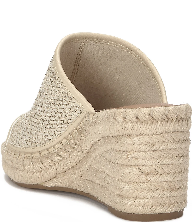 Lucky Brand Cabriah Woven Espadrille Wedge Slide Sandals