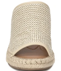 Lucky Brand Cabriah Woven Espadrille Wedge Slide Sandals