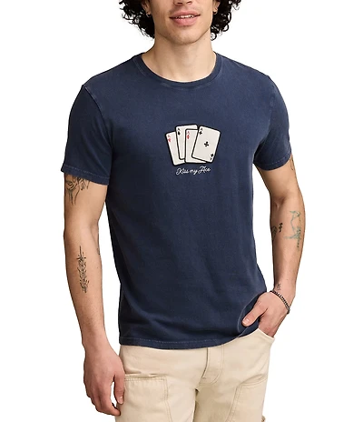 Lucky Brand Cards Short Sleeve T-Shirt