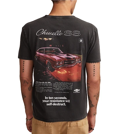 Lucky Brand Chevy Chevelle Graphic Short Sleeve T-Shirt