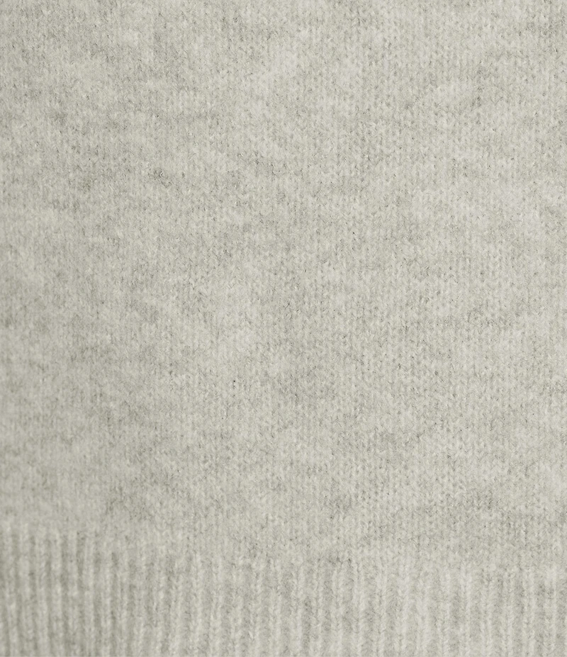 Lucky Brand Cloud Knit Notch V-Neck Short Sleeve Sweater