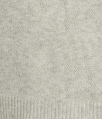 Lucky Brand Cloud Knit Notch V-Neck Short Sleeve Sweater