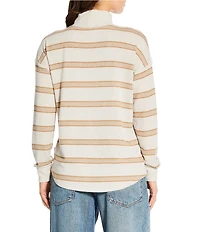 Lucky Brand Cloud Knit Turtle Neck Long Sleeve Shirt