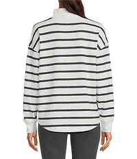Lucky Brand Cloud Knit Turtle Neck Long Sleeve Shirt