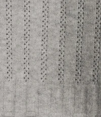 Lucky Brand Cloud Soft Baby Doll Knit Crew Neck Long Sleeve Cardigan