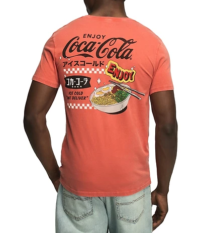 Lucky Brand Coca-Cola Noodles Short Sleeve T-Shirt