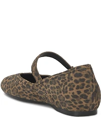 Lucky Brand Cyrena Leopard Print Mary Jane Flats