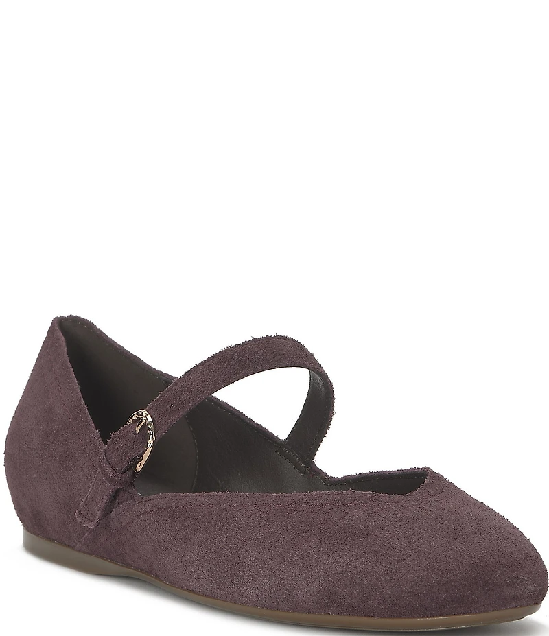 Lucky Brand Cyrena Suede Mary Jane Flats