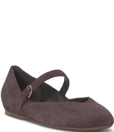 Lucky Brand Cyrena Suede Mary Jane Flats