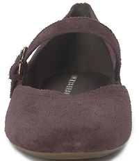 Lucky Brand Cyrena Suede Mary Jane Flats
