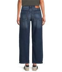 Lucky Brand Denim Barrel Leg Cropped Jeans